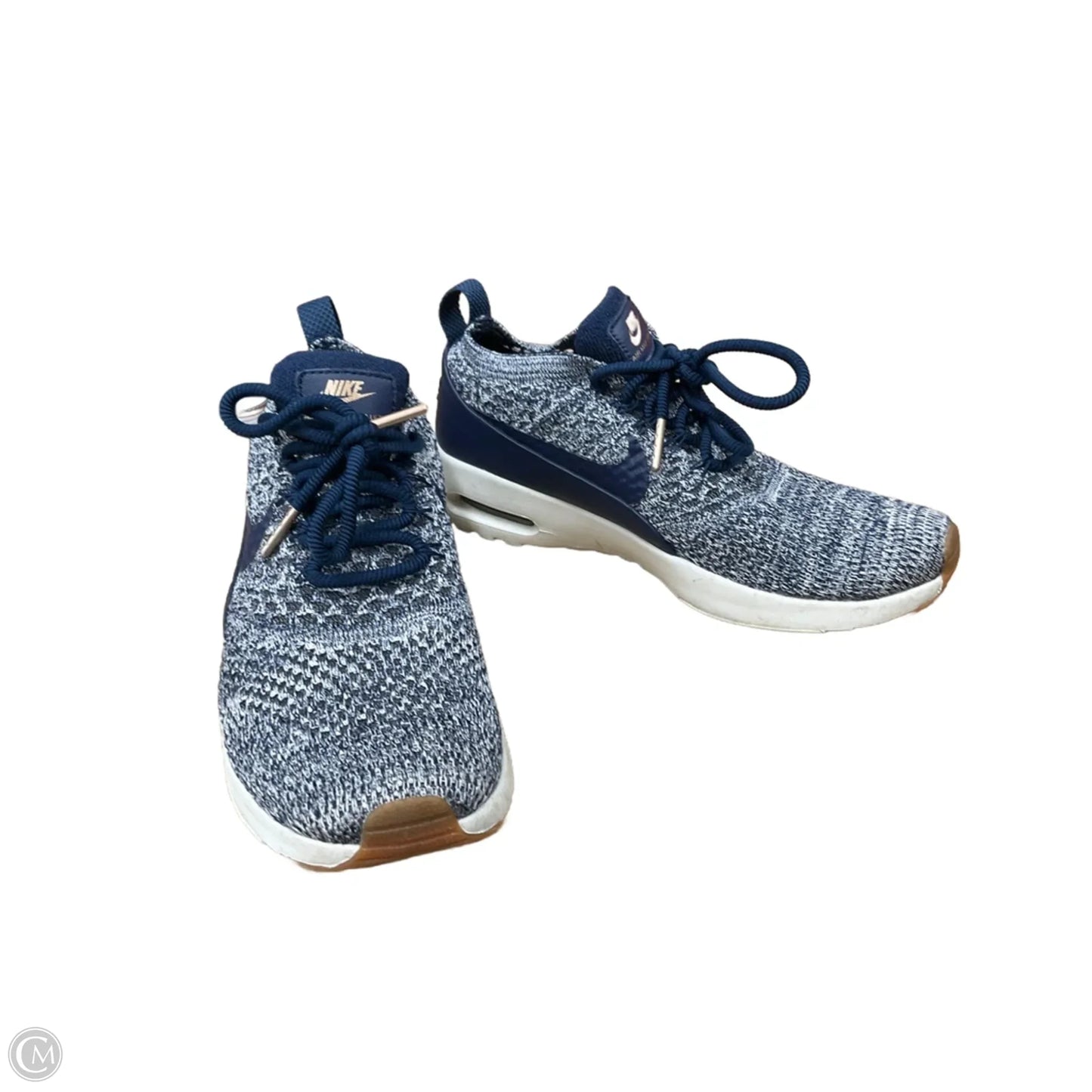 Shoes Athletic By Nike In Blue & White, Size: 7