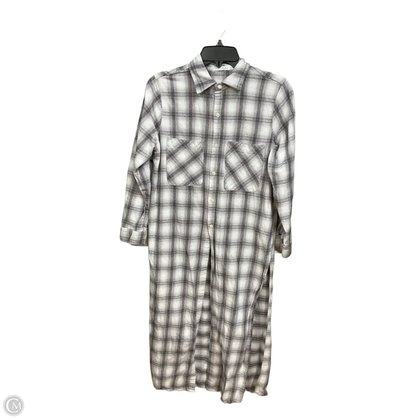 Dress Casual Maxi By Free People In Plaid Pattern, Size: S