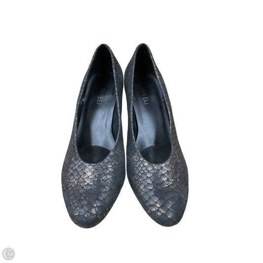 Shoes Heels Kitten By Vaneli In Snakeskin Print, Size: 11