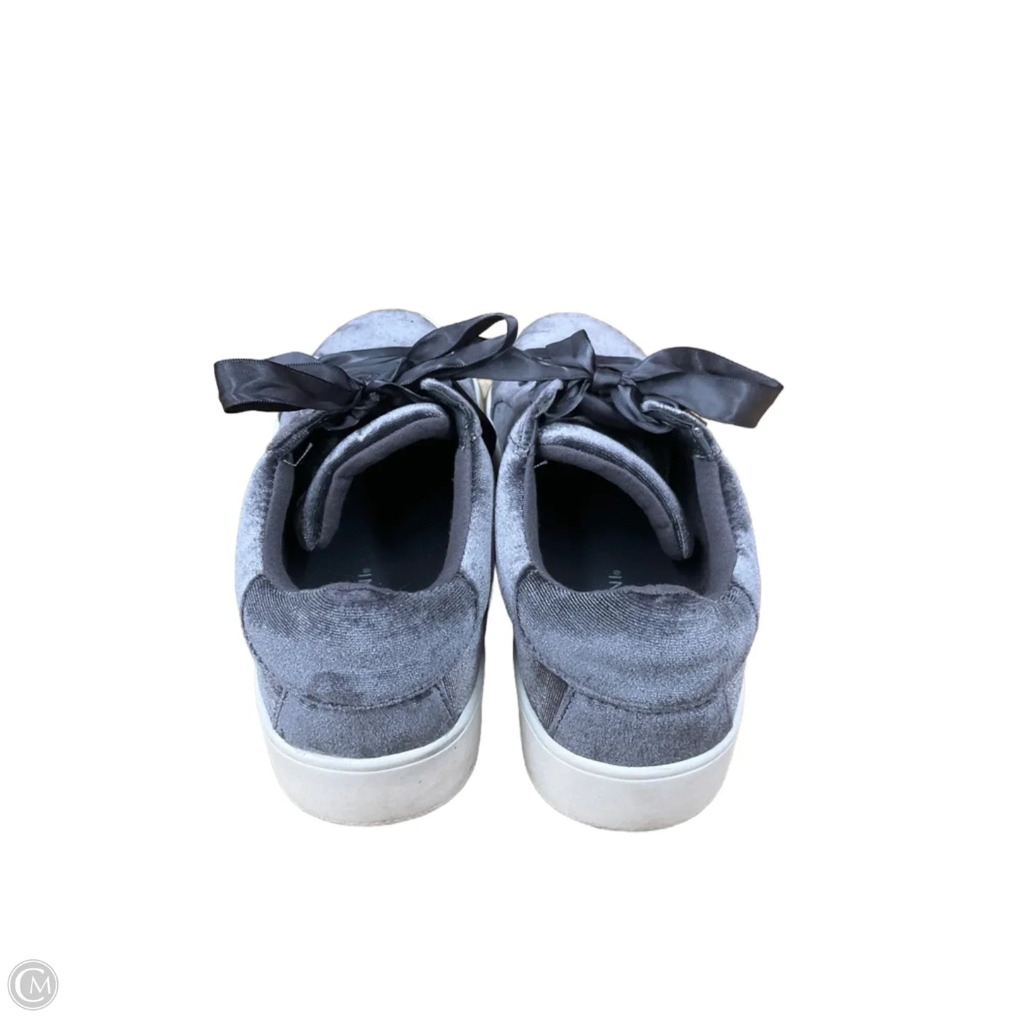 Shoes Flats By Massini In Grey & White, Size: 9