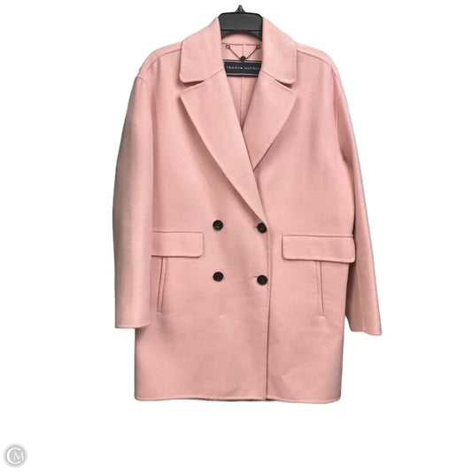 Coat Peacoat By Tommy Hilfiger In Pink, Size: S
