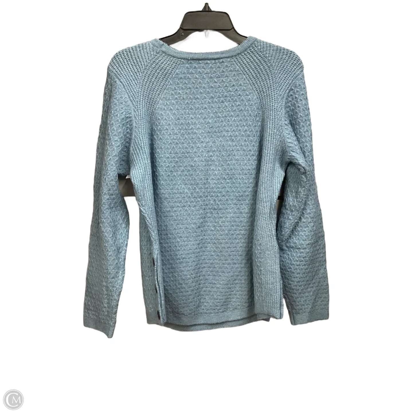 Top Long Sleeve Basic By J. Jill In Blue, Size: M