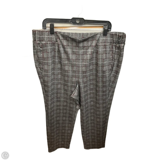 Pants Dress By Lane Bryant In Plaid Pattern, Size: 18