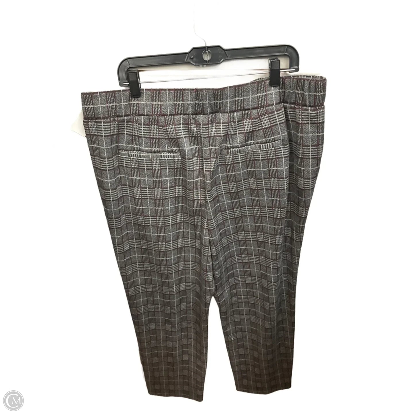 Pants Dress By Lane Bryant In Plaid Pattern, Size: 18