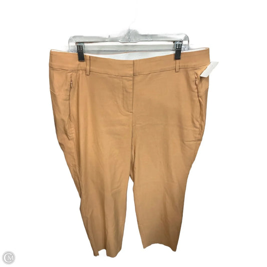 Pants Dress By Lane Bryant In Tan, Size: 18