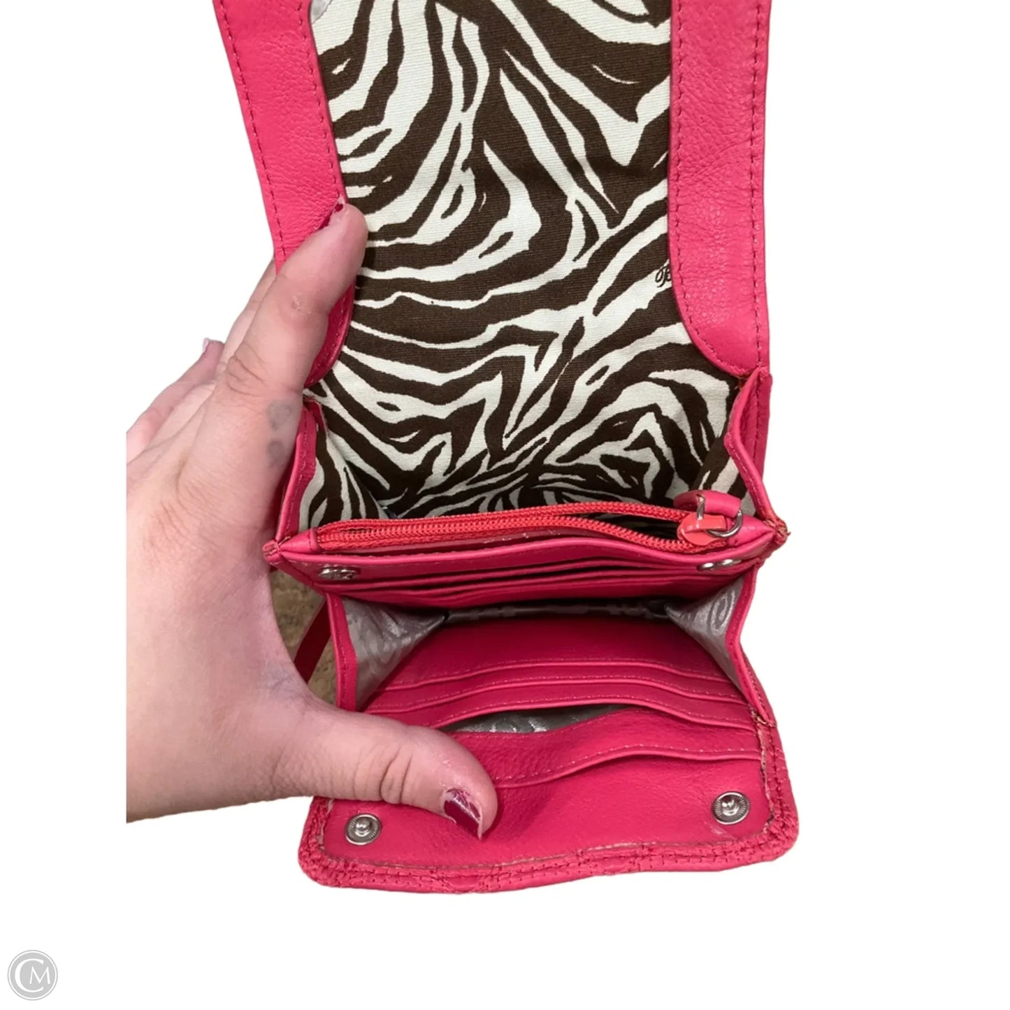 Crossbody Leather By Brighton, Size: Small