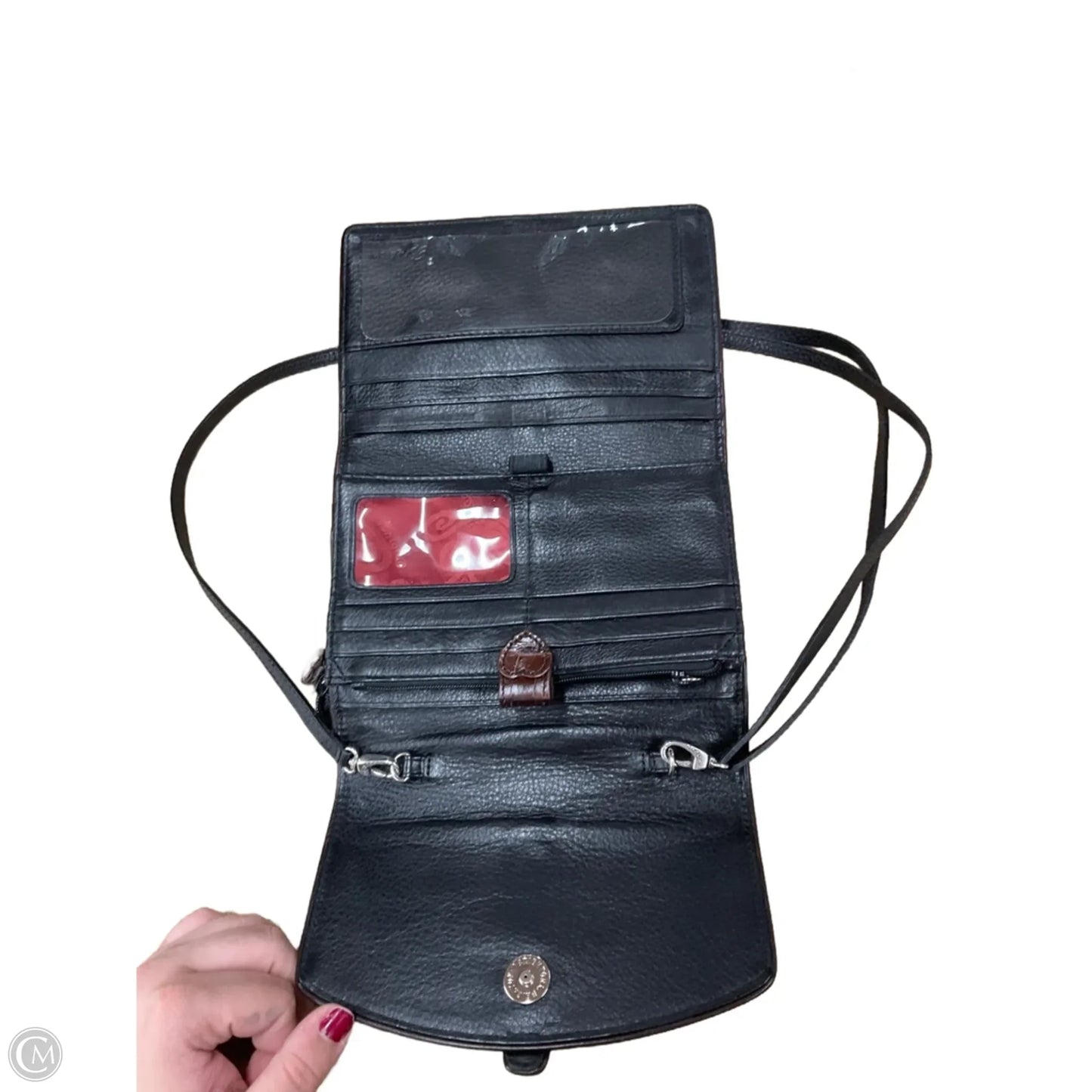 Crossbody Leather By Brighton, Size: Medium