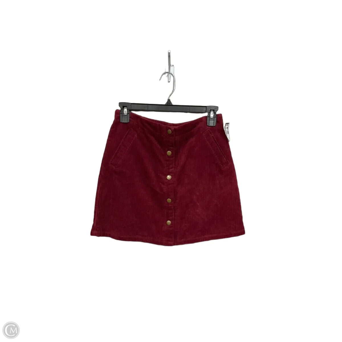 Skirt Mini & Short By Harper In Maroon, Size: S