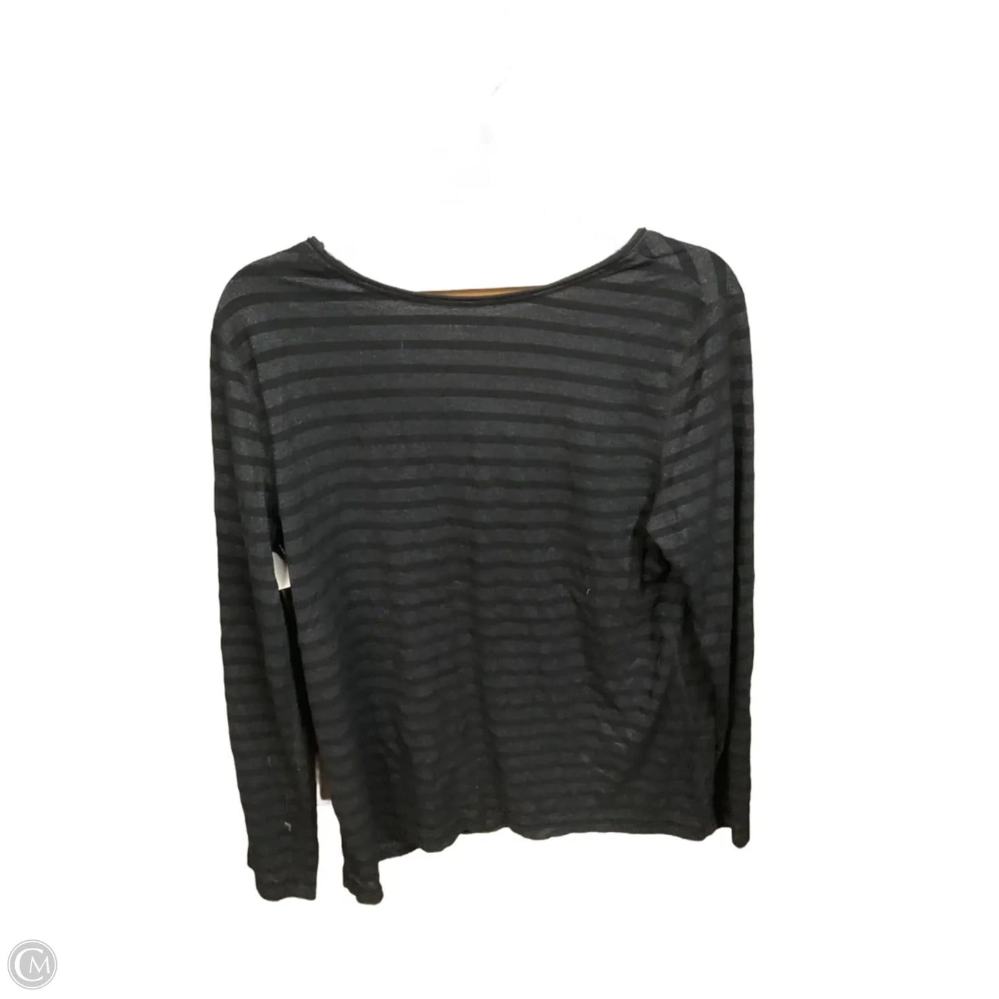 Top Long Sleeve By Lane Bryant In Striped Pattern, Size: 1x