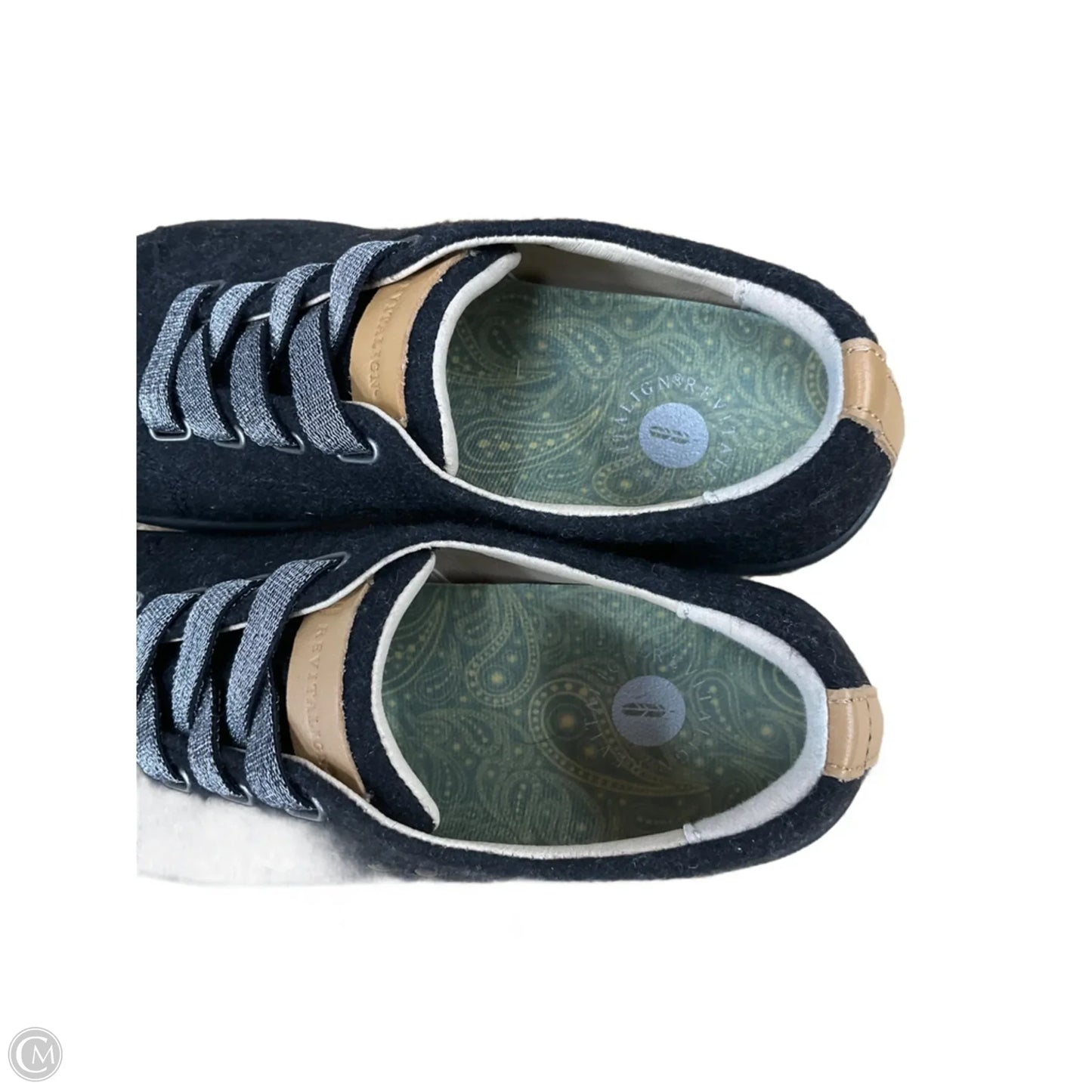 Shoes Flats By Clothes Mentor In Black, Size: 7.5