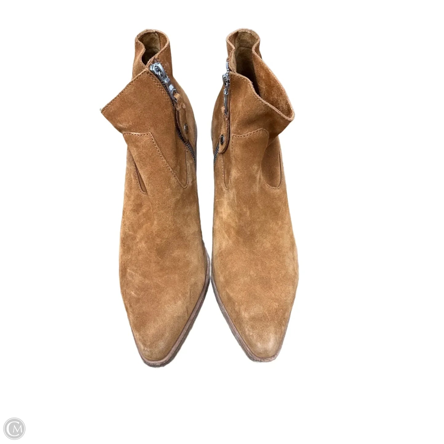 Boots Ankle Heels By Rag And Bone In Tan, Size: 9