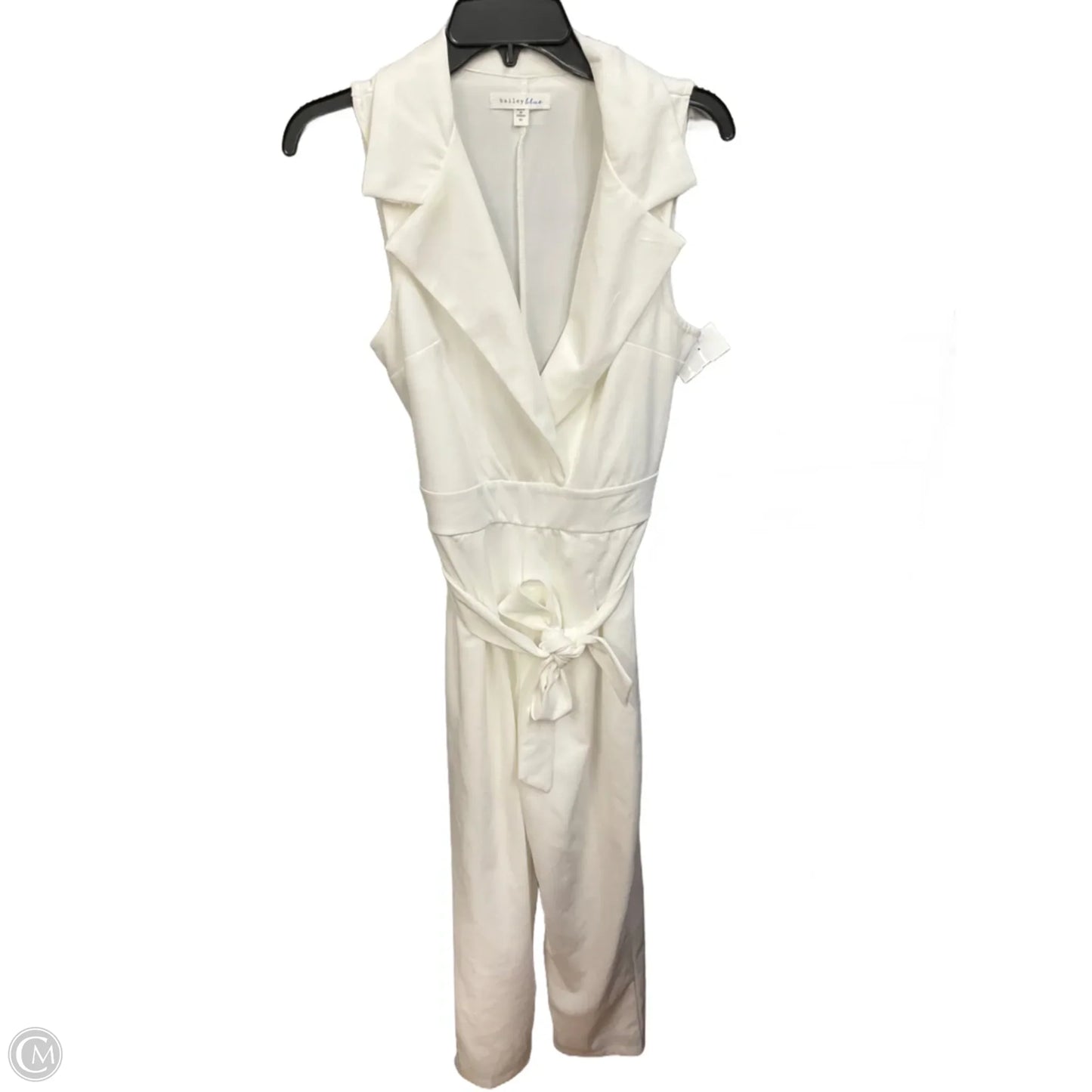 Jumpsuit By Bailey Blue In White, Size: Xl