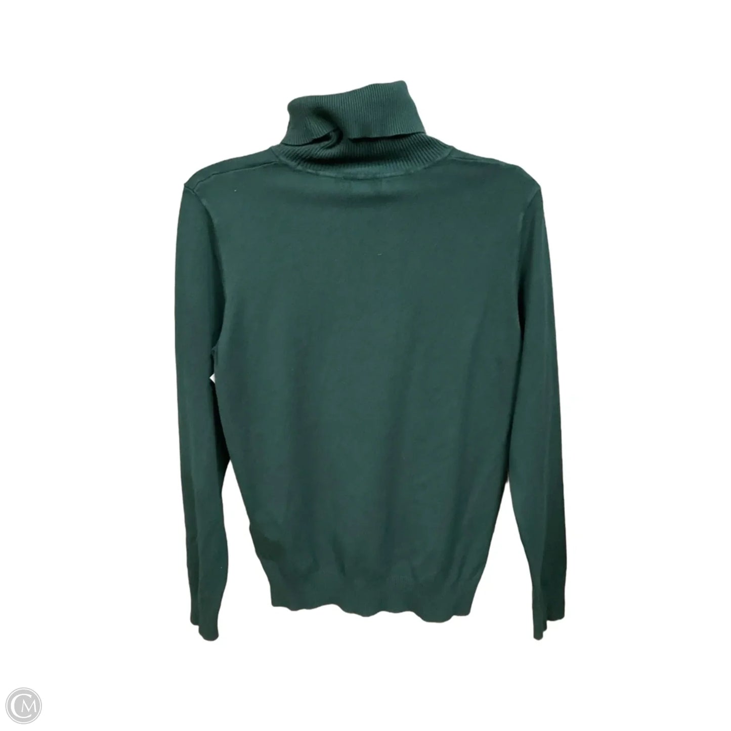 Top Long Sleeve Basic By Calvin Klein In Green, Size: L