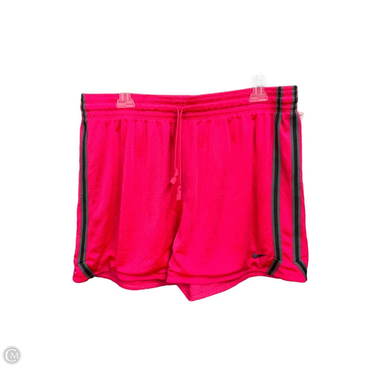 Athletic Shorts By Nike Apparel In Pink, Size: Xl