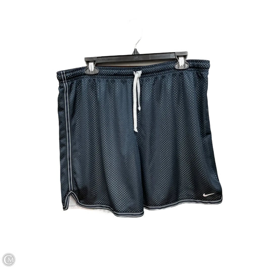 Athletic Shorts By Nike Apparel In Navy, Size: Xl