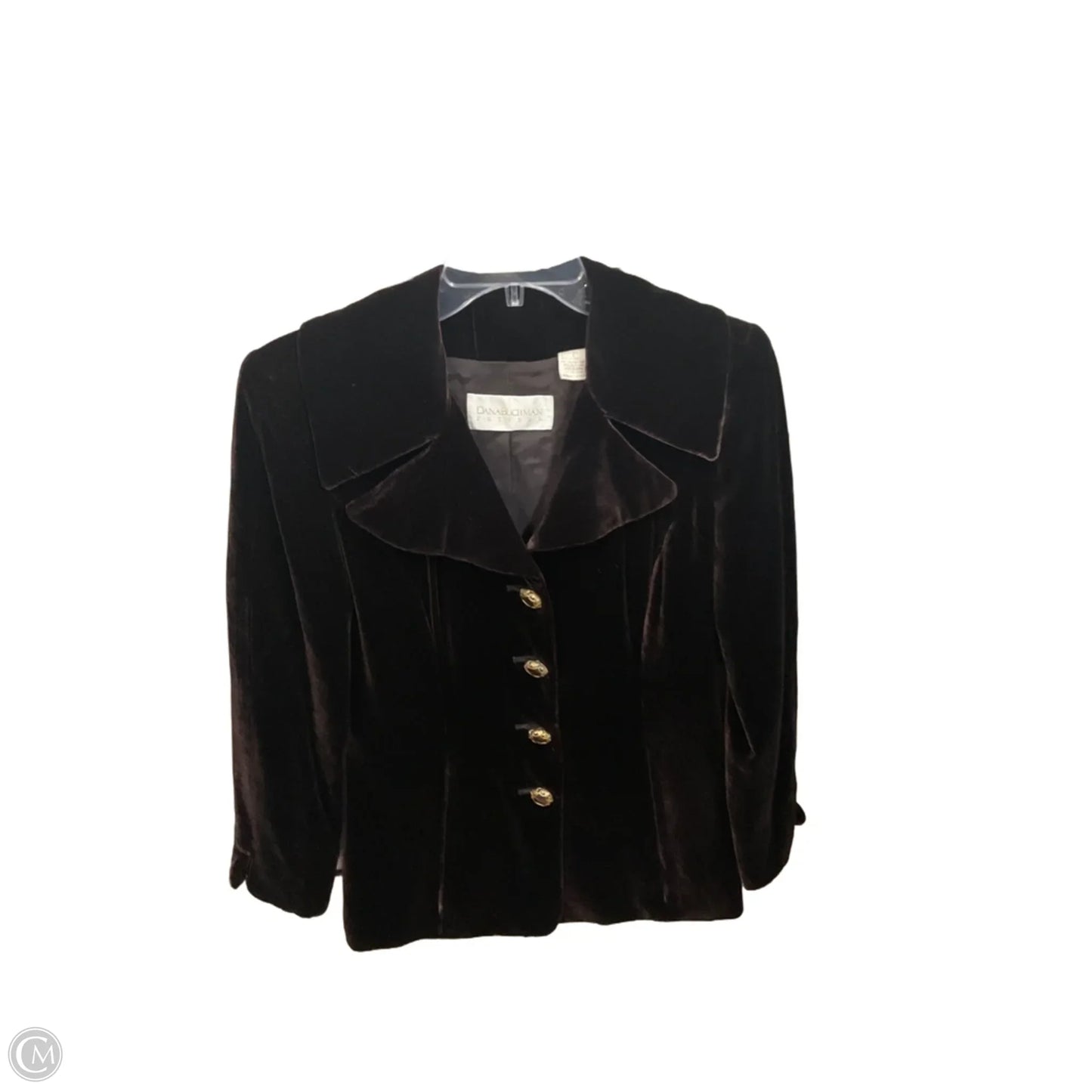 Jacket Other By Dana Buchman In Brown, Size: Xs