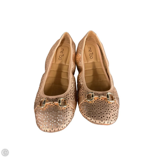 Shoes Flats By Me Too In Rose Gold, Size: 11