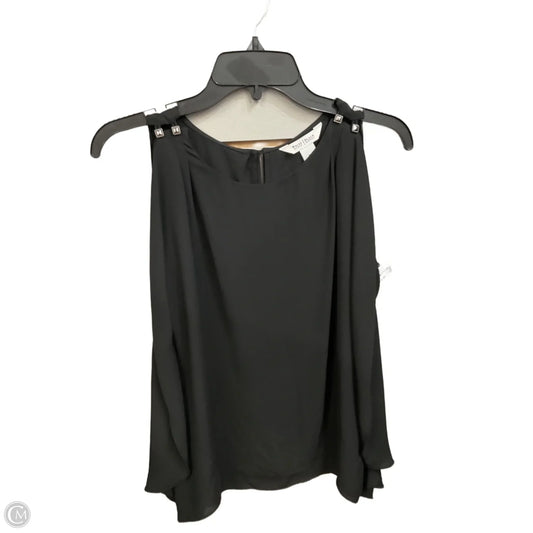 Top Sleeveless Basic By White House Black Market In Black, Size: Xs