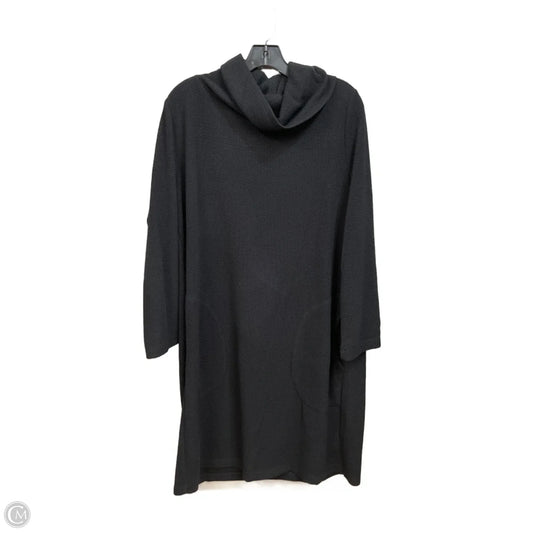 Dress Casual Midi By Clara Sun Woo In Black, Size: Xl