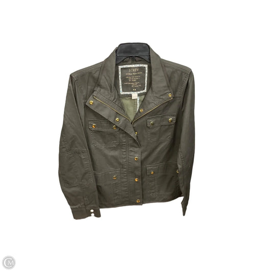 Jacket Utility By J. Crew In Grey, Size: M