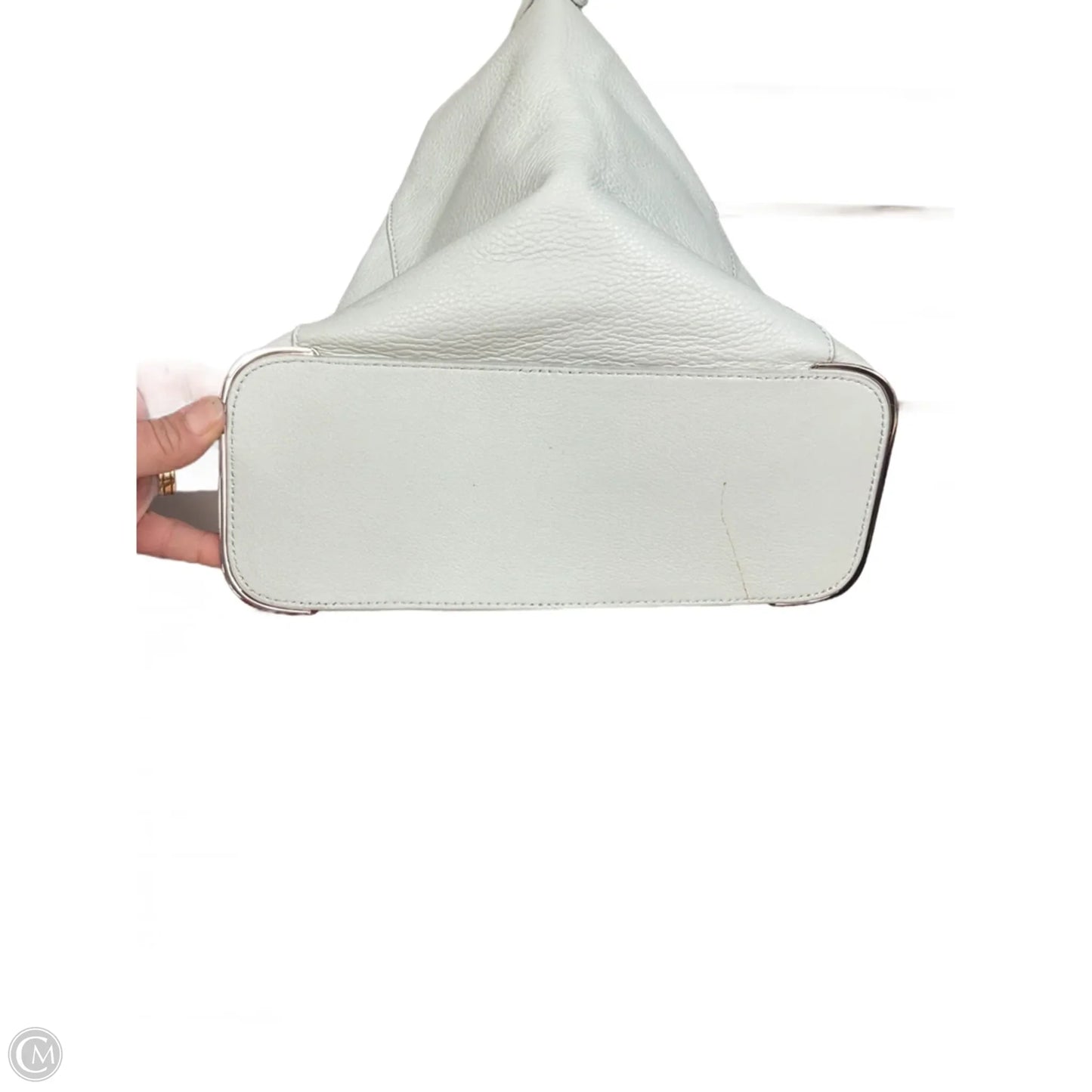 Handbag Leather By Vince Camuto, Size: Large