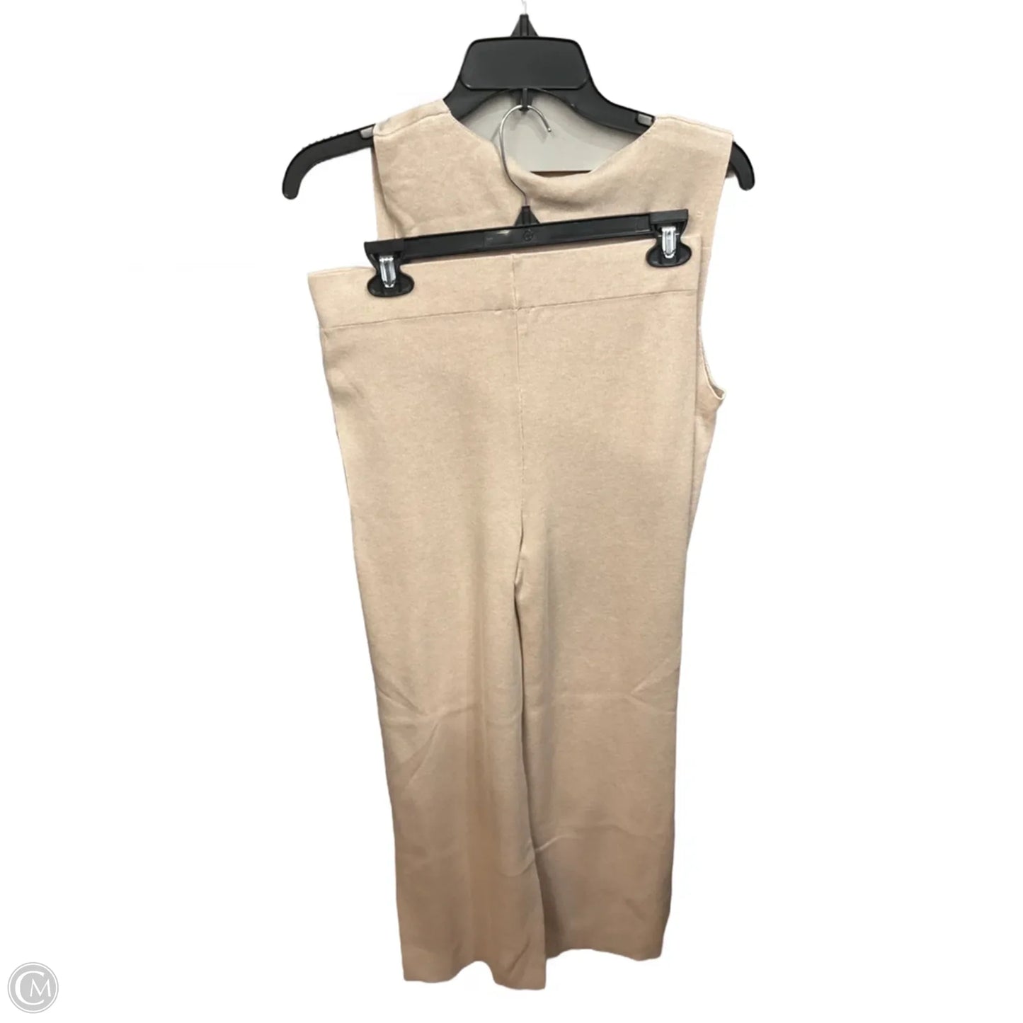 Pants Set 2pc By Pink Rose In Beige, Size: M