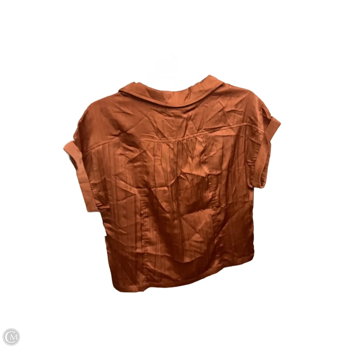 Top Short Sleeve Basic By Rachel Zoe In Bronze, Size: S