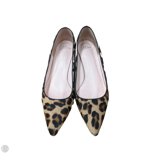 Shoes Heels Block By J. Crew In Animal Print, Size: 9.5