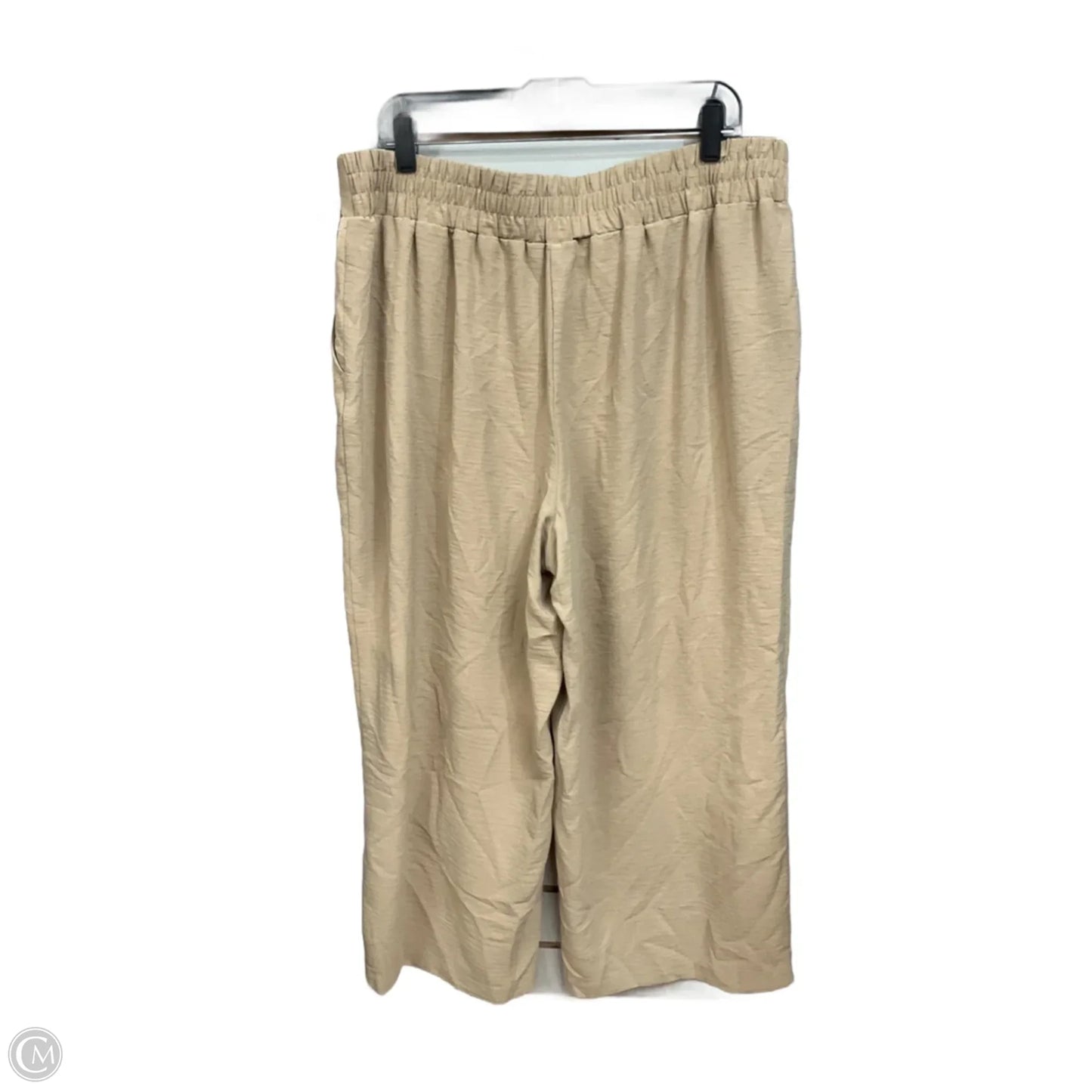 Pants Cropped By Nine West Apparel In Tan, Size: 14