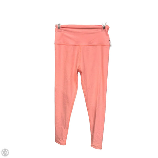 Athletic Leggings By Beyond Yoga In Coral, Size: M