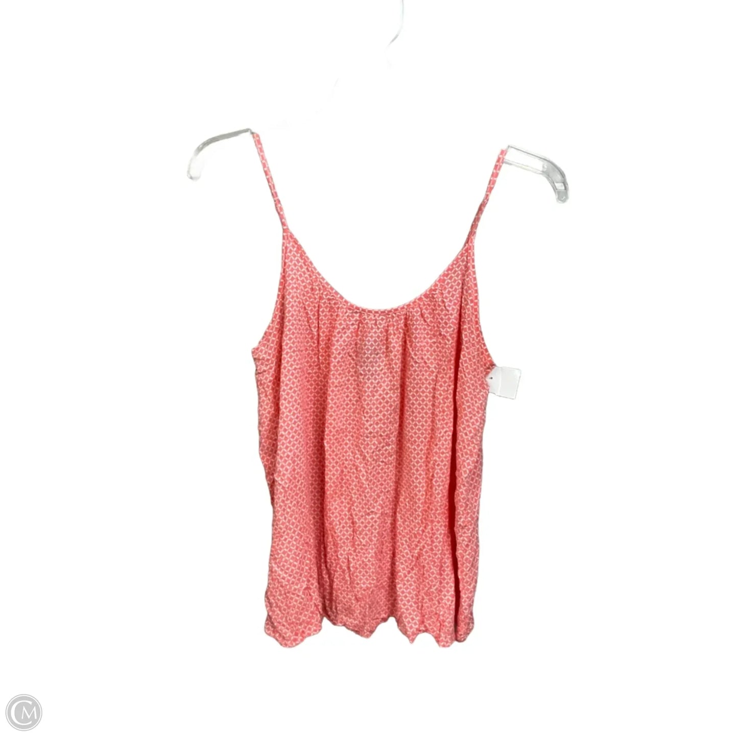 Tank Top By Gap In Pink & White, Size: S