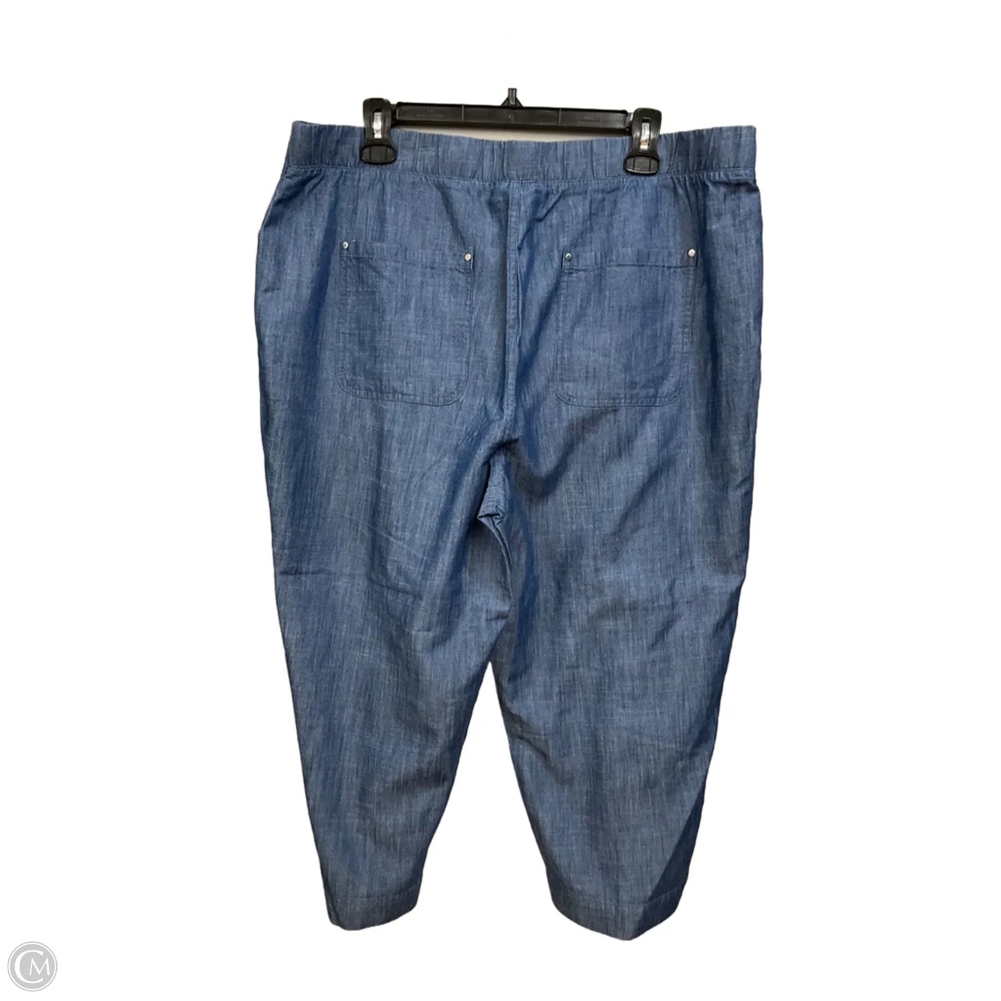 Capris By Chicos In Blue, Size: 12