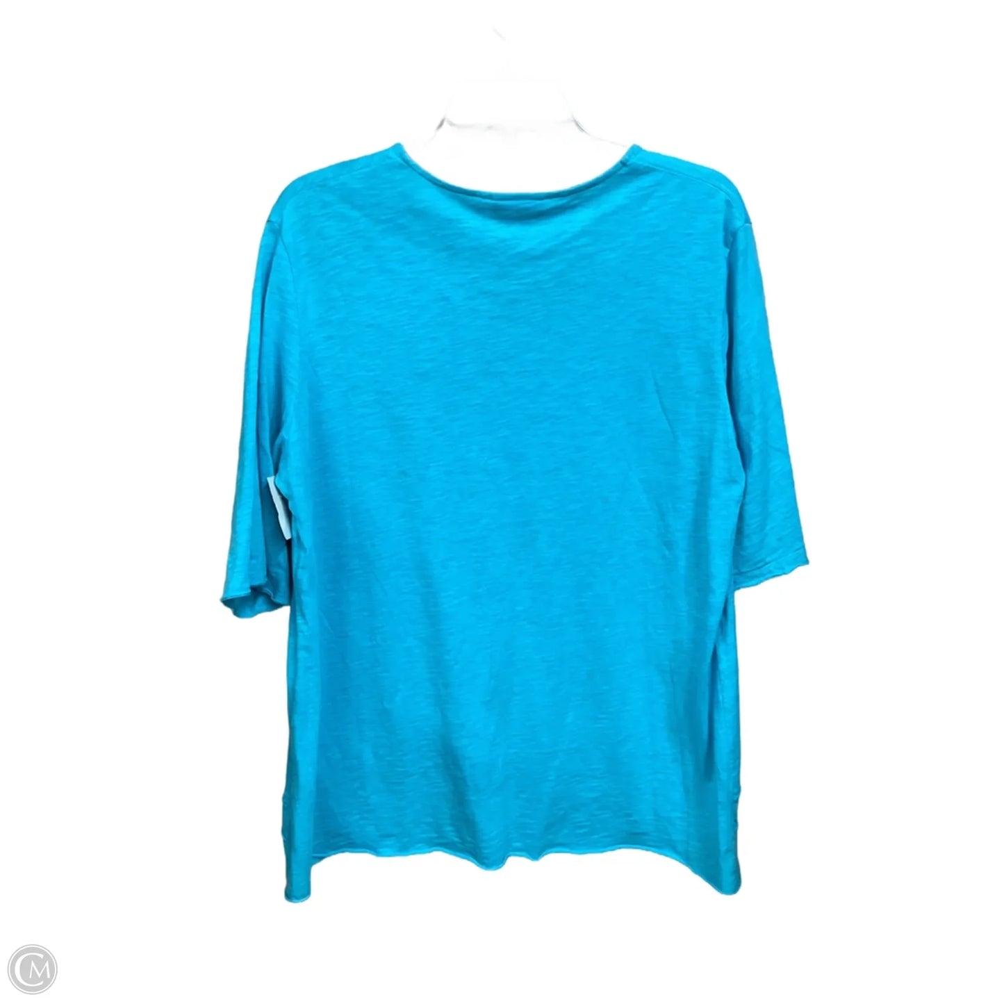 Top Short Sleeve Basic By Cmc In Blue, Size: L