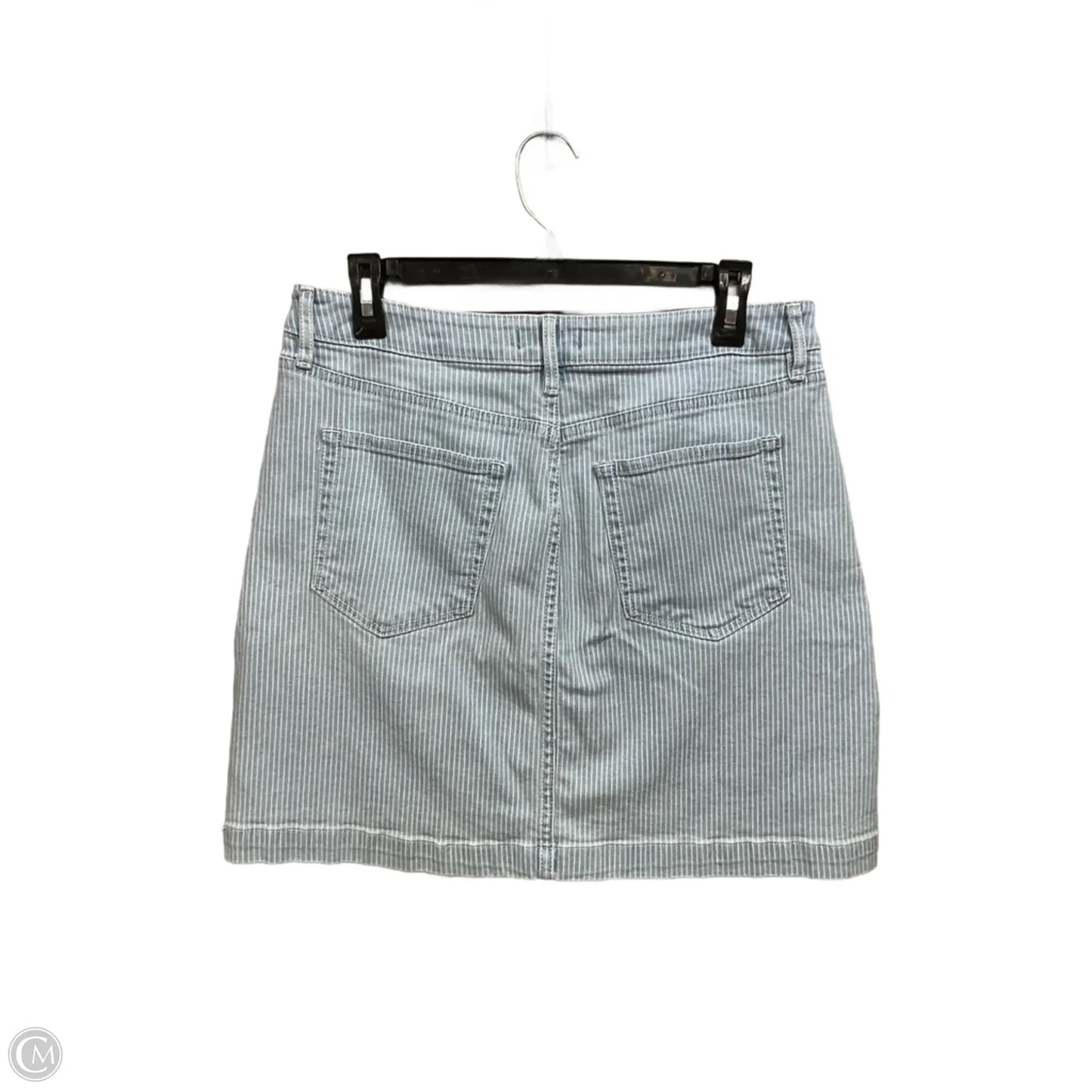 Skirt Mini & Short By Loft In Blue Denim, Size: 6