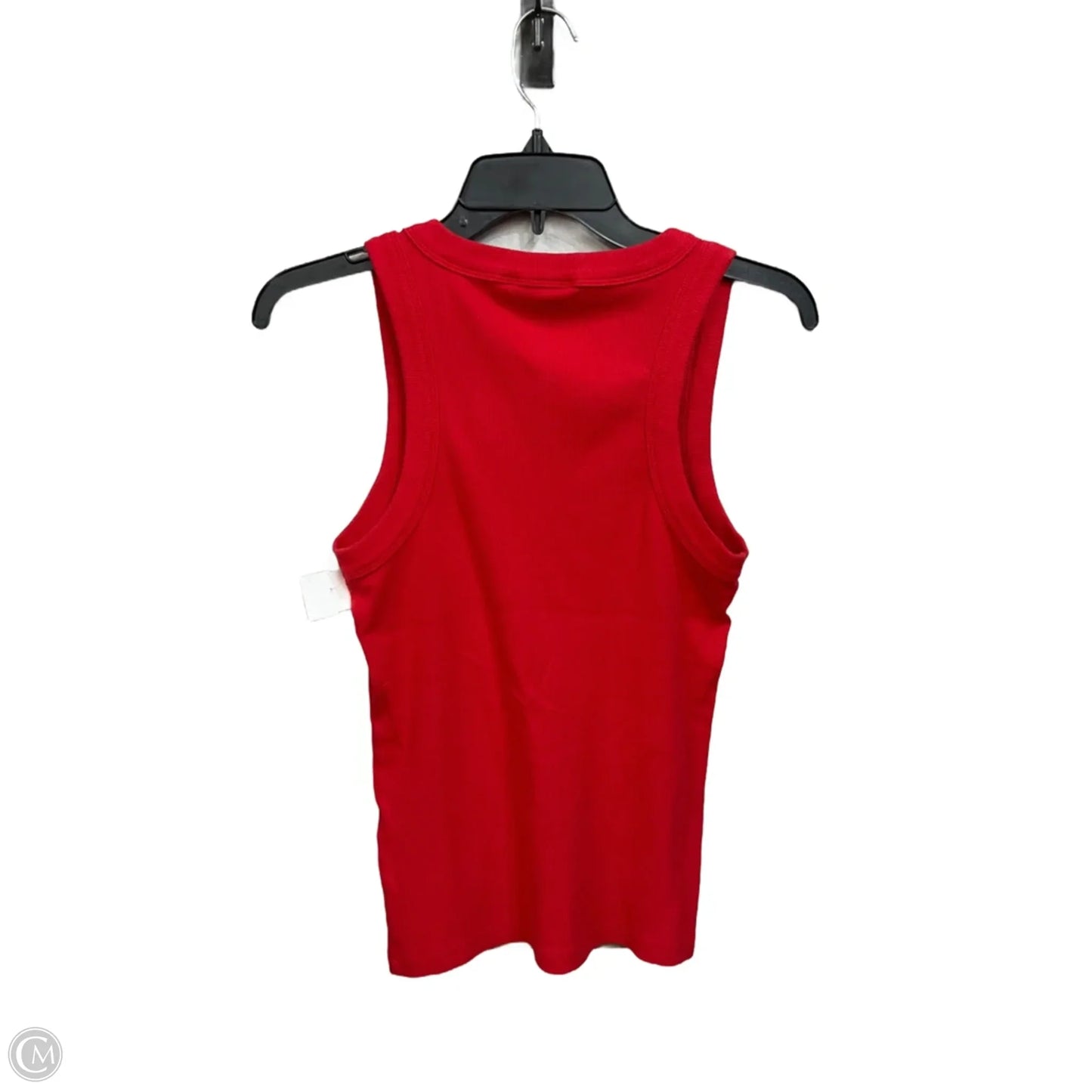 Top Sleeveless Basic By Banana Republic In Red, Size: M