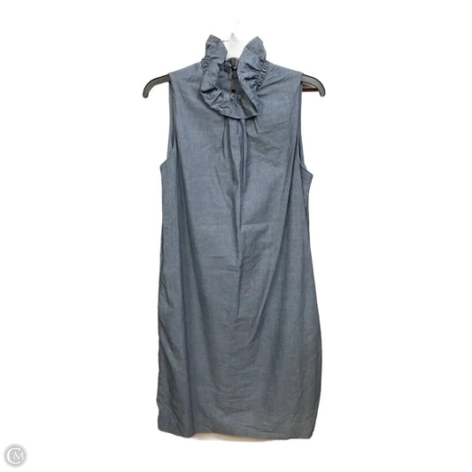 Dress Casual Midi By Banana Republic In Blue, Size: S