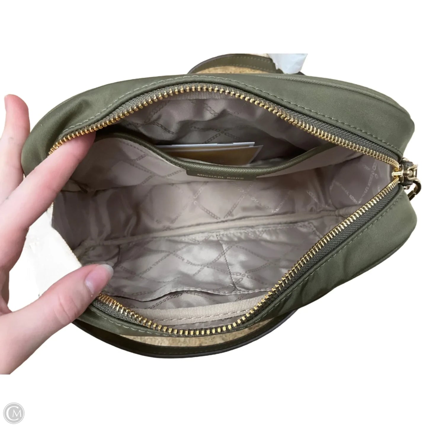 Crossbody Designer By Michael Kors, Size: Medium