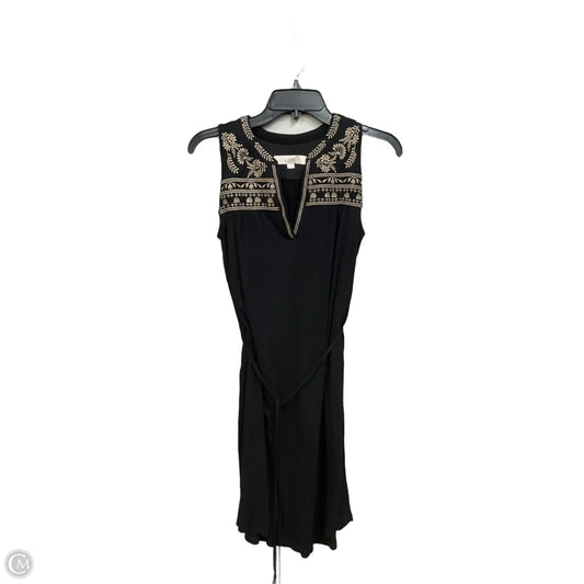 Dress Casual Short By Loft In Black & Tan, Size: Xs