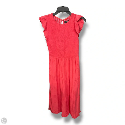Dress Casual Maxi By Cmc In Peach, Size: M