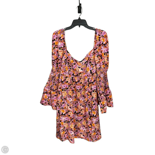 Dress Casual Short By Bcbgeneration In Floral Print, Size: Xl
