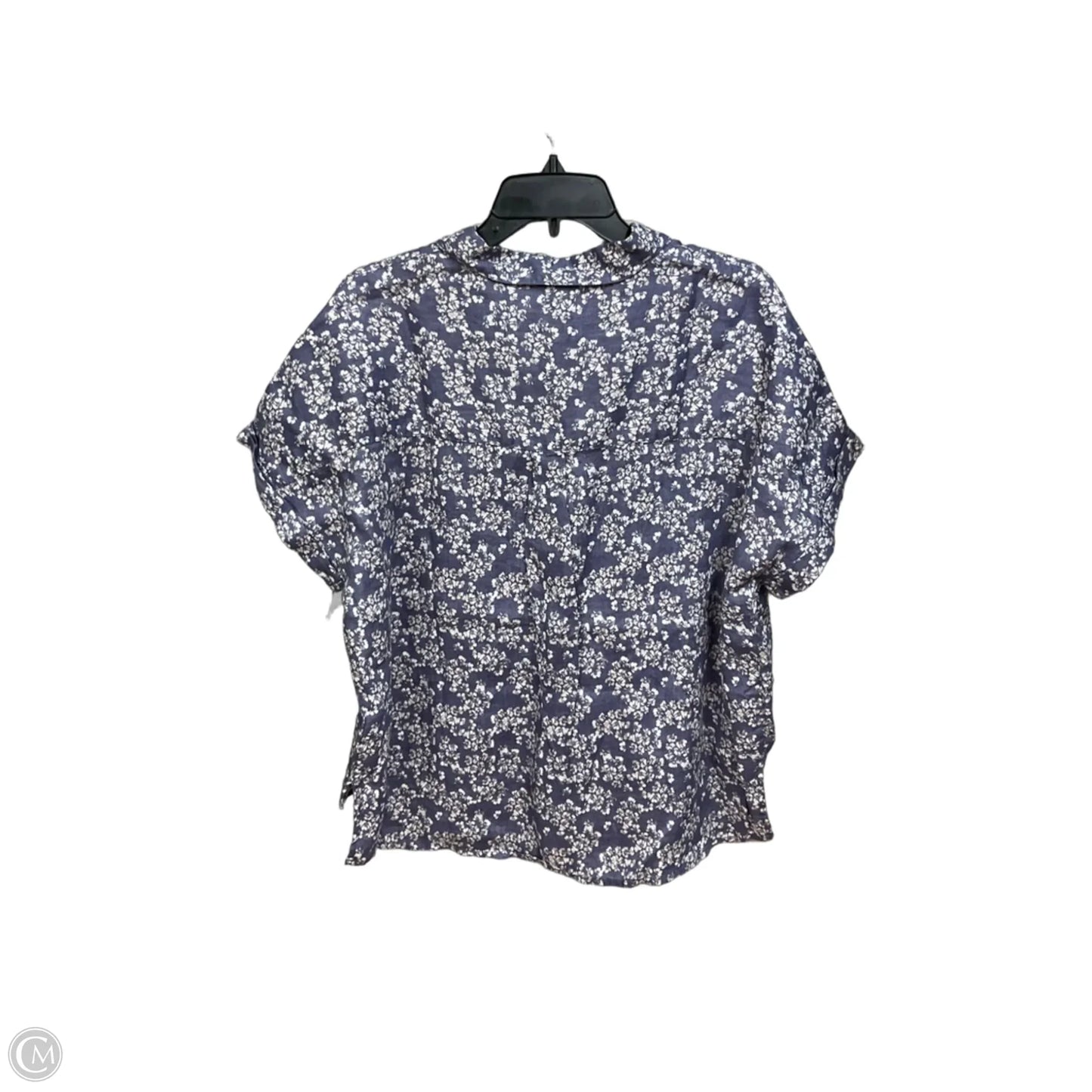 Blouse Short Sleeve By Rachel Zoe In Floral Print, Size: M