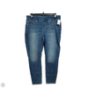 Jeans Straight By Levis In Blue Denim, Size: 12