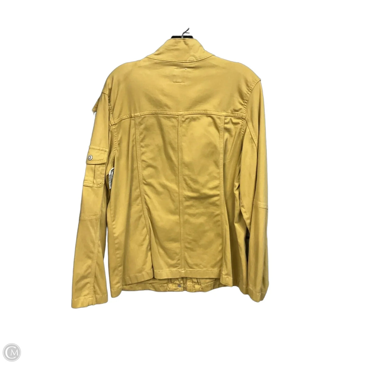 Jacket Utility By Kensie In Yellow, Size: Xl