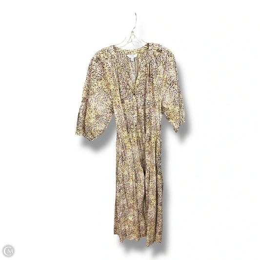 Dress Casual Maxi By Cmc In Animal Print, Size: L