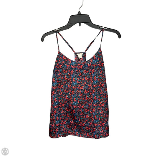 Top Cami By J. Crew In Floral Print, Size: Xs