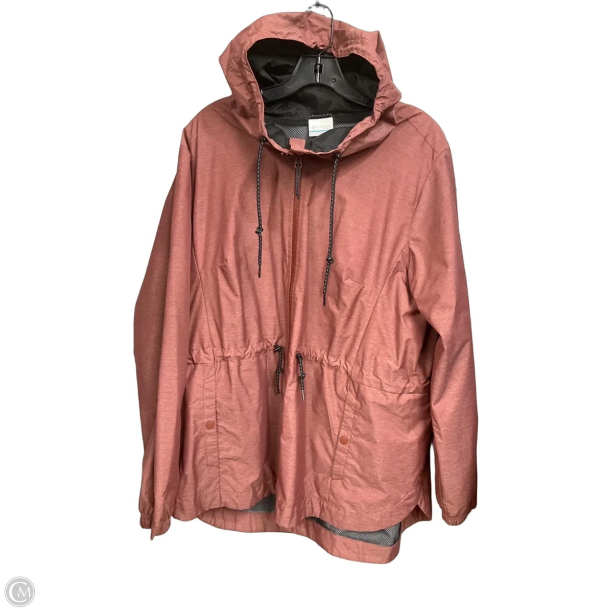 Jacket Windbreaker By Columbia In Red, Size: 1x