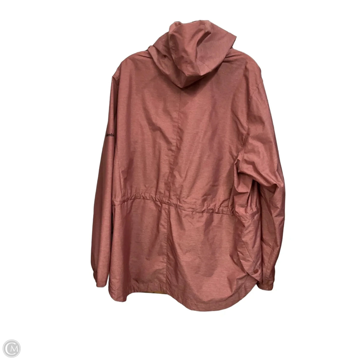 Jacket Windbreaker By Columbia In Red, Size: 1x