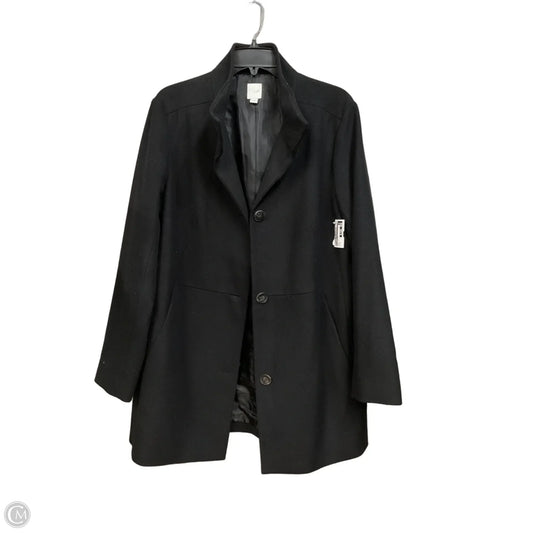 Coat Peacoat By J. Jill In Black, Size: M