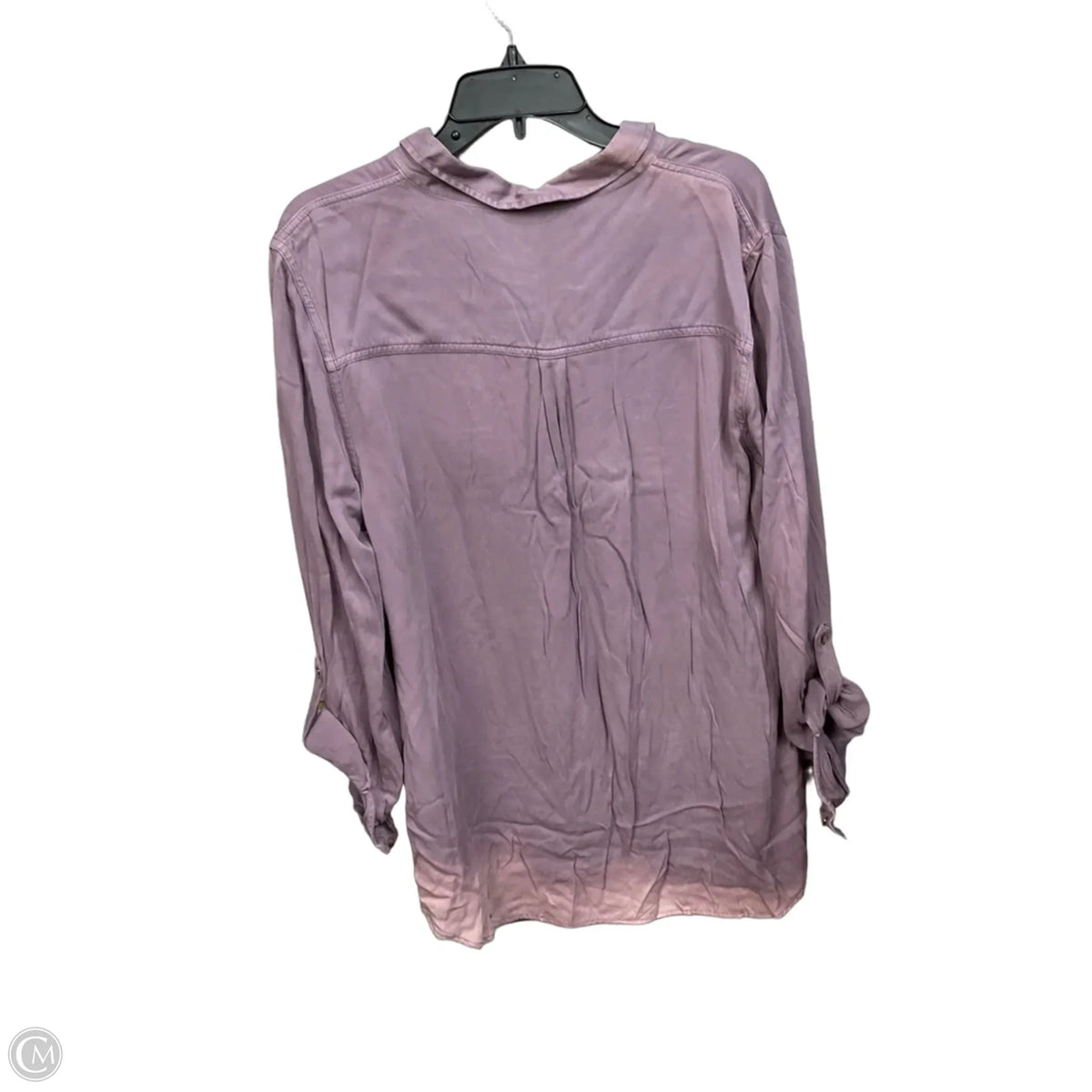 Top Long Sleeve By Cato In Pink, Size: Xl