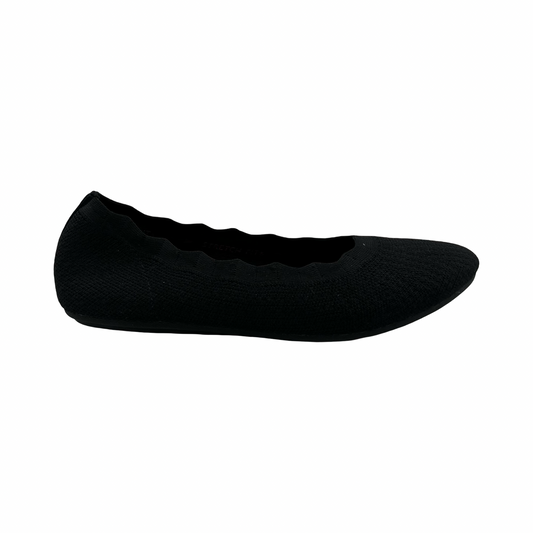 Shoes Flats By Skechers In Black, Size:8